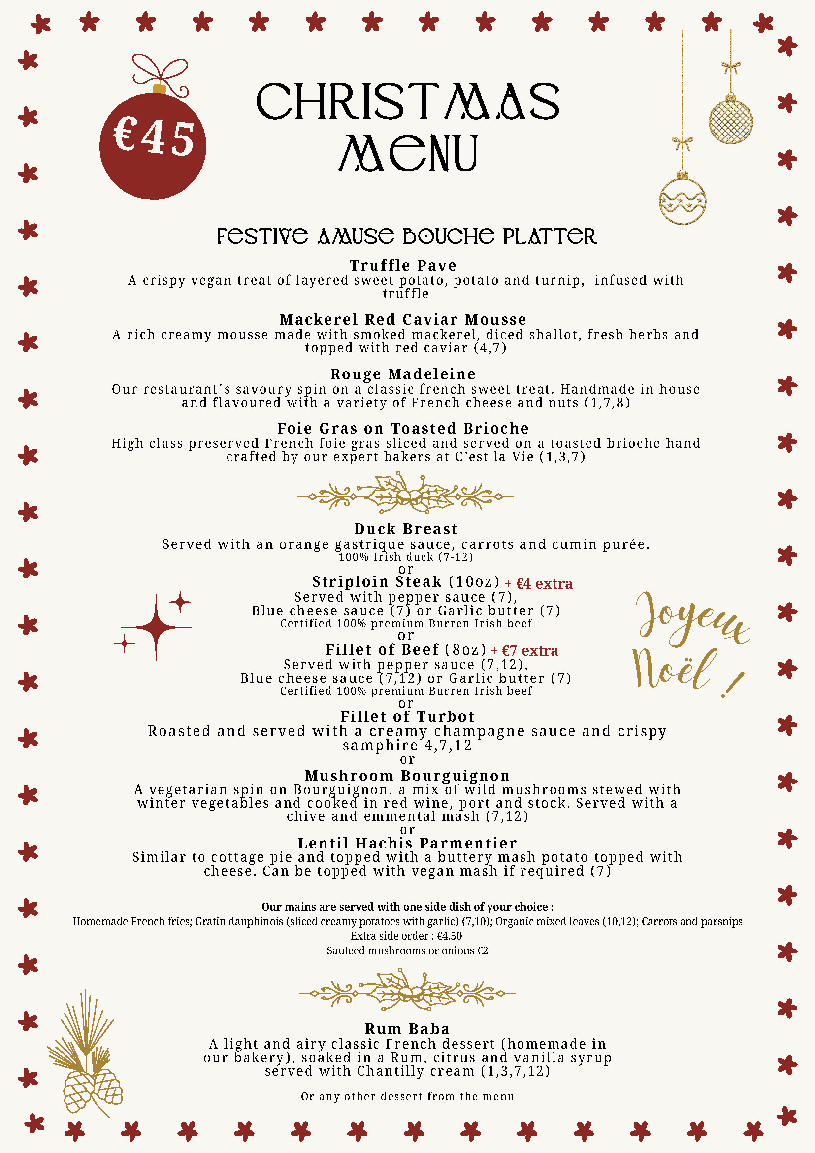 Christmas Menu - Page 2